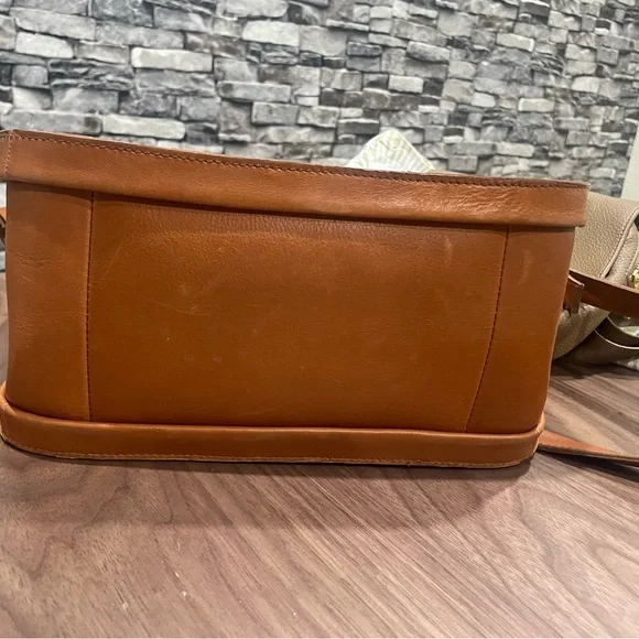 Madewell Sydney Tan Leather Tote Bag - Picture 3 of 6